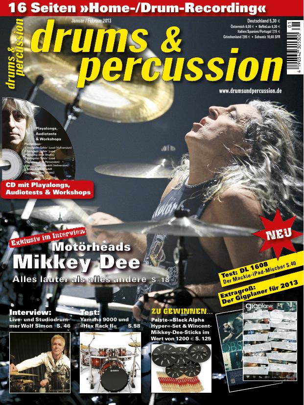drums&percussion 1/2013