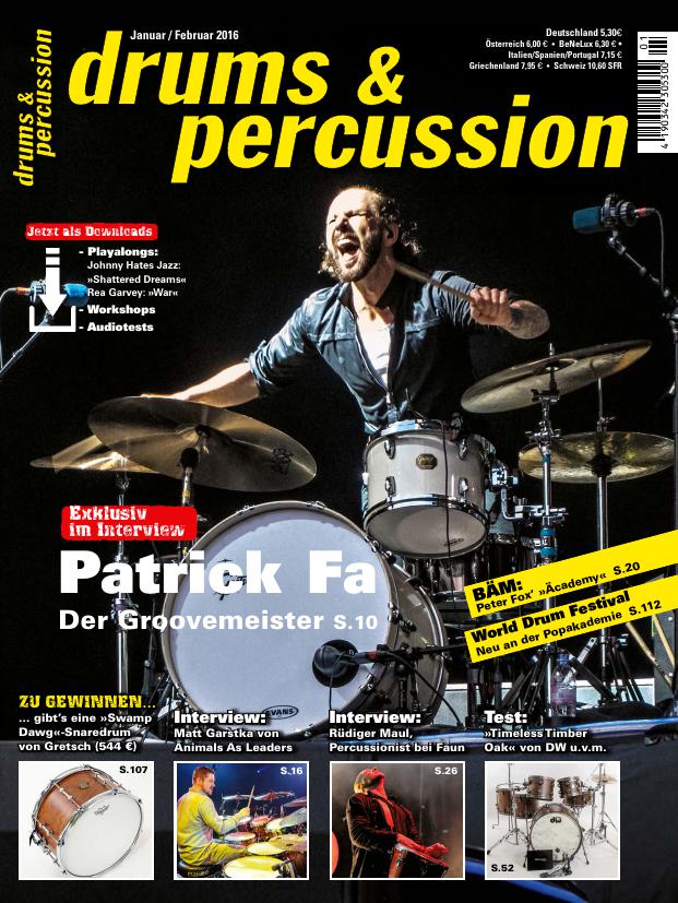 drums&percussion 1/2016